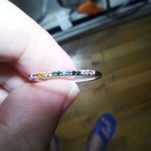 925 Sterling Silver Cubic Zirconia Ring